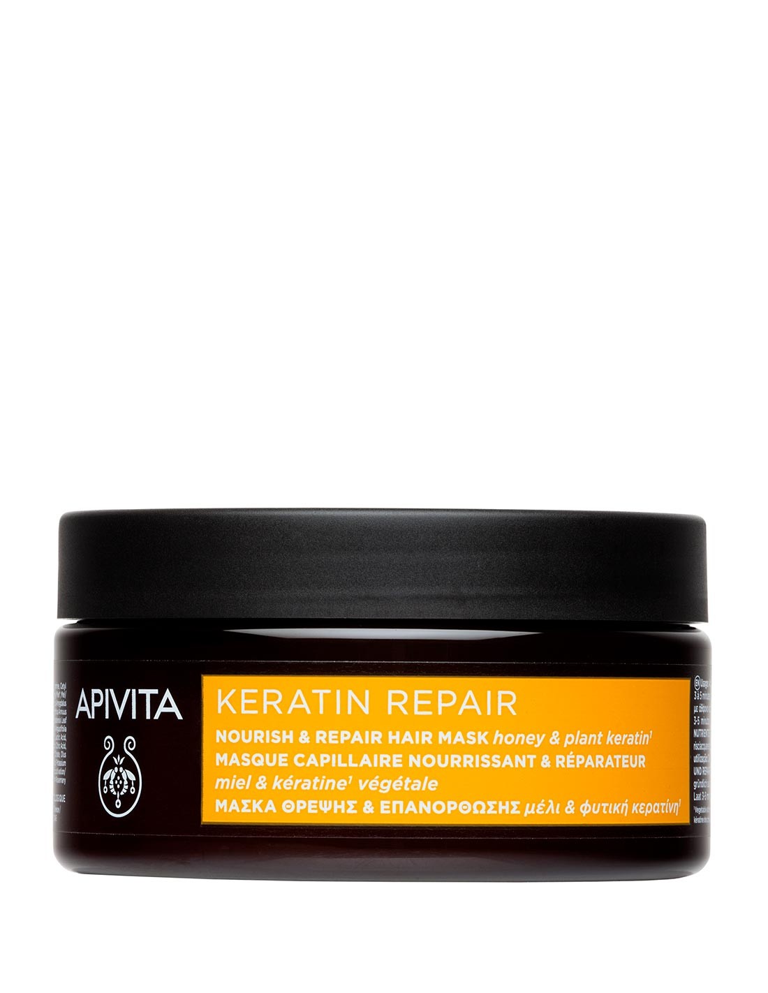 Apivita Mascarilla Keratin Repair Nutritiva Y Reparadora Para Cabello