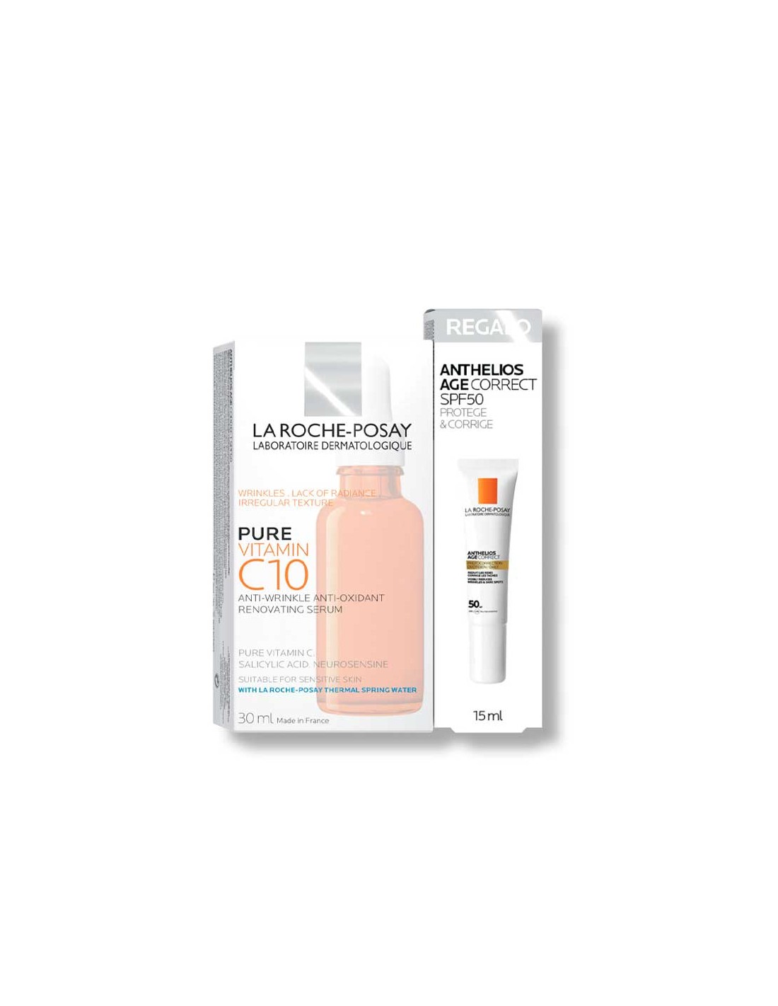 La Roche Posay Pure Vitamin C S Rum Ml Anthelios Age Correct Ml